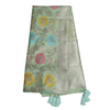 Guru Silk 735 Green & Pink