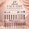 MAKEZMIA Face Edit 20 Brushes Makeup Set