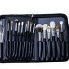 DEBEAUTY Professional Brush Set - 30 pcs I Natural Synthetic Bristles I With Organiser