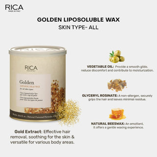 Golden Liposoluble Wax - 800 ml