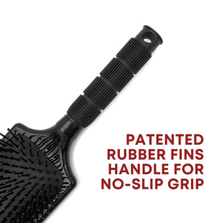 100% Pure Nylon Bristle Paddle Brush