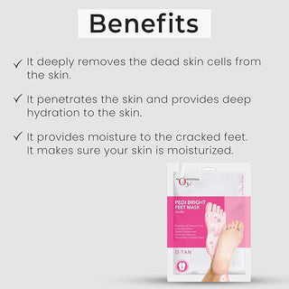 Pedi Bright Feet Mask Socks - 40 g