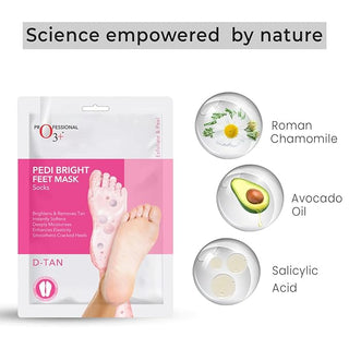 Pedi Bright Feet Mask Socks - 40 g