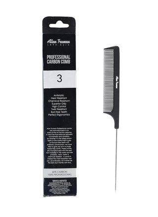 Metal Pin Tall Carbon Comb CB 03