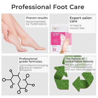 Pedi Bright Feet Mask Socks - 40 g