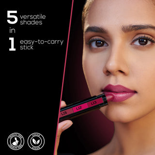 Fab 5 5 in 1 Lipstick - 7.5 g