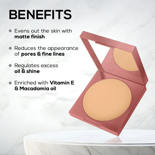 Powder Puff Compact Powder - 9 g