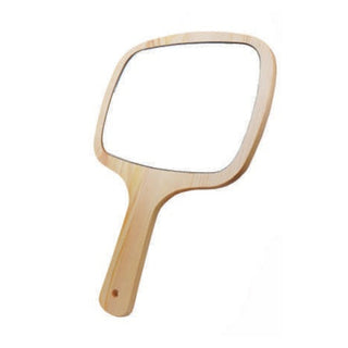 TL WOODEN H MIRROR SQUARE