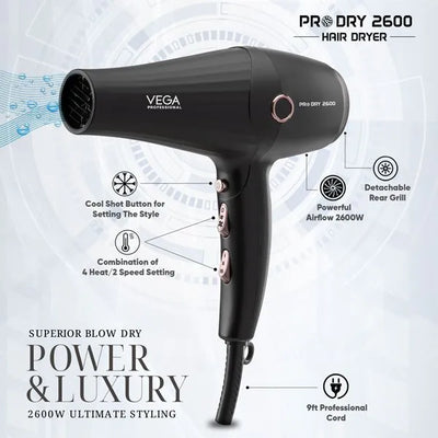 Pro Dry - 2600 Hair Dryer