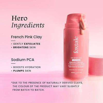 Purify & Glow Weekday Cleanser+ Weekend Face Mask - 100 ml