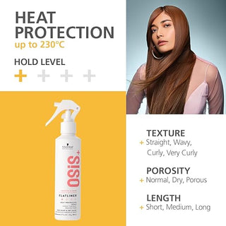 OSiS+ Flatliner Heat Protection Spray - 200 ml