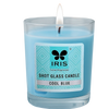 IRIS Shot Glass Candle - Cool Blue