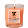 IRIS Shot Glass Candle - Peach Pomegranate