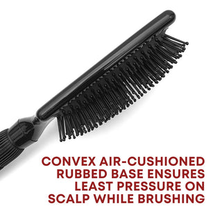 100% Pure Nylon Bristle Paddle Brush