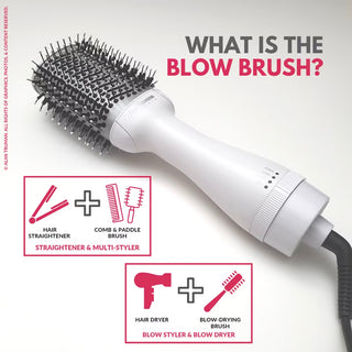 The Blow Brush White & Black