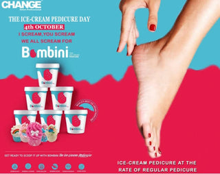 Bombini The Ice Cream Pedicure Kit (Single Use)