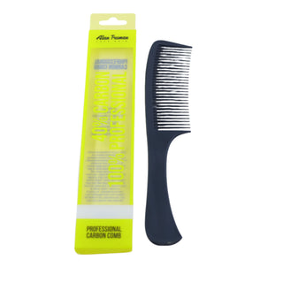 Wide Teeth Handle Carbon Comb