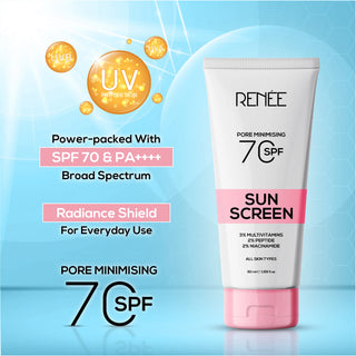 Sun Screen Pore Minimising SPF 70 - 50 ml