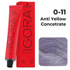 Schwarzkopf Professional Igora Royal Permanent Color (0-11 Anti Yellow Concetnrate)