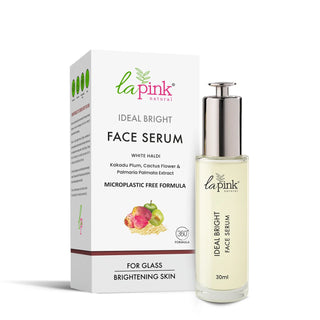 Ideal Bright Face Serum with White Haldi & Sea Lettuce flakes for Brightened Glass Skin - 30 ml