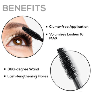 Volumax Mascara Extra Volume Lash - 10 ml